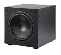 ELAC Debut 3.0 DS103 Subwoofer - Idéal pour écouter de la musique via votre chaîne stéréo dans le cadre d'un système surround 5.1, son légendaire, design élégant - Noir