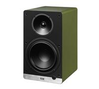 ELAC Debut ConneX DCB 61 Enceintes d'étagère - Enceintes pour Lecture Audio Via HDMI, USB, Phono & Bluetooth, Excellent Son & Design de Haute qualité, 1 Ensemble d'enceintes Actives - Olive