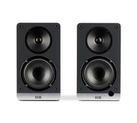 ELAC Debut ConneX DCB41 Enceintes compactes pour Lecture Audio Via HDMI, USB, Phono & Bluetooth, Excellent Son & Design Haut de Gamme, 1 Ensemble d'enceintes Actives Noir