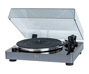 ELAC Tourne-Disque Miracord 50, Lecteur de Disque avec préamplificateur Phono, adapté à Toute Installation Musicale, Excellent Son des vinyles, Moteur Silencieux et Design de Haute qualité
