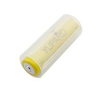 Eladcncmc 18650 bis 26650 Manchon adaptateur de batterie pour lampes de poche en plastique ABS Boîtier de support de conversion de batterie