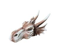Eladcncmc Aquarium Dinosaure Crâne Caverne Décorations Sous-Marines Aquarium Ornement Abri Cachette Maison Pour Eau Douce Salée