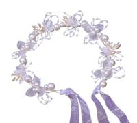 Eladcncmc Belle couronne de fleurs - Bandeau élégant - Accessoire de cheveux - Belle décoration de cheveux pour les célébrations