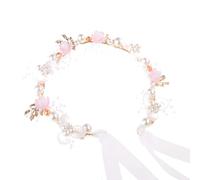 Eladcncmc Belle couronne de fleurs - Bandeau élégant - Accessoire de cheveux - Belle décoration de cheveux pour les célébrations