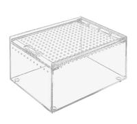 Eladcncmc Boîtier magnétique en acrylique pour reptiles et invertébrés