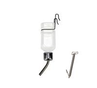 Eladcncmc Bouteille d'eau automatique pour hamster distributeur d'eau suspendu avec tête de perle Bouteille d'irrigation Lapin Gourde pour petits animaux de compagnie