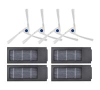 Eladcncmc Brosse latérale pour robot aspirateur - Pièce de rechange - Filtre X2pro
