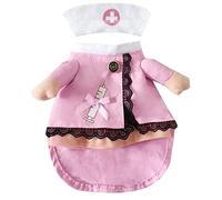 Eladcncmc Costume d'Halloween pour infirmière, vêtements de vacances, tenue d'infirmière, uniforme de Noël, vêtement de cosplay