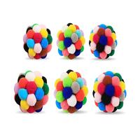 Eladcncmc Lot de 6 jouets à mâcher pour chaton - Forme attrayante - Jouet dentaire