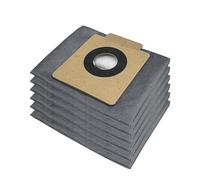 Eladcncmc Lot de 6 sacs pratiques pour installation facile, sac non tissé, texture robot, aspirateur