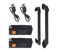 Eladcncmc Luminosité Réglable Lumières Nocturnes Batterie Rechargeable 3 6 Heures Runtime Runtime Flexible Mounting Bracket pour 4 Supports De Flexibles pour Les Lumières De Navigation