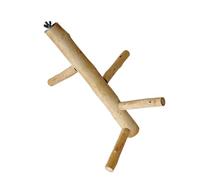 Eladcncmc Perchoir pour oiseaux - Support molaire naturel pour perroquets, conures, perruches, grattoirs pour petits et grands perroquets