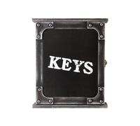 Eladcncmc Pour armoire à clés murale en bois pour boîte de rangement pour clés idéale pour hôtels, écoles et entreprises pour la créativité