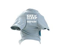 Eladcncmc T-shirt de printemps pour chiens garçons ou filles chiens de taille moyenne pour l'intérieur et l'extérieur imprimé drôle T-shirt Tenue pour chiens de compagnie