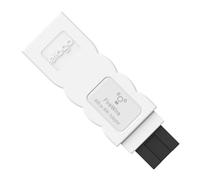 elago Adaptateur FireWire 400 vers 800 Compatible avec Mac Pro, MacBook Pro, Mac Mini, iMac et Autres Ordinateurs - Blanc