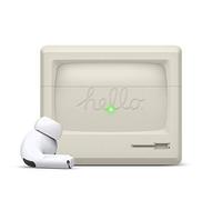 elago AW3 Coque Conçu Compatible avec Apple Airpods Pro Case, Etui de Conception Apple Moniteur Classique Design Case [Brevet américain en Instance] (Blanc Classique)