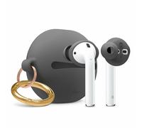Elago Base d'écouteurs avec étui pour AirPods 2 / AirPods 1 gris foncé