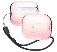 Elago Clear Housse avec porte-clés Compatible avec AirPods 3 Case, Gel-Band