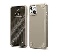 elago Coque Armor pour iPhone 13 Étui 6,1" | Protection Robuste, TPU premium, Construction en Fibre de Carbone, Antichoc, Protection Complète du Corps (Sand)