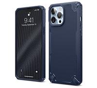 elago Coque Armor pour iPhone 13 Pro Max Étui 6,7" | Protection Robuste, TPU premium, Construction en Fibre de Carbone, Antichoc, Protection Complète du Corps (Bleu)
