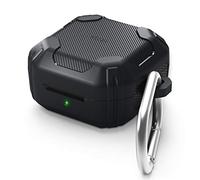 elago Coque Armor pour Samsung Galaxy Buds FE/2 Pro/2/Pro/Live Étui | Buds FE (2023), Buds 2 Pro (2022), Buds 2 (2021), Buds Pro (2021), Buds Live (2020) (Noir)
