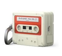 elago Coque Cassette Compatible avec AirPods Pro 3 Étui - Mousqueton Inclus, Supporte Le Chargement sans, Résistante aux Chocs, Protection Complète, Accessoires Écouteurs (Blanc Classique)