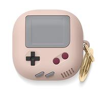 elago Coque compatible avec Samsung Galaxy Buds Pro (2021) / Live (2020), design classique console de jeu portable (rose sable)