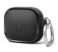 elago Coque EDC avec Porte-clés Compatible avec AirPods 3 - Conception Absorbant Les Chocs, Matériau TPU Durable, Prend en Charge la Charge sans Fil, Protection Complète du Corps