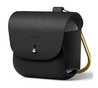 elago Coque en Cuir avec Mousqueton pour AirPods 3 Étui