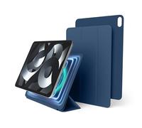 elago Coque Folio Magnétique Compatible avec iPad Air 5ème/4ème Gén, Air 11 (M3, M2), Pro 11 [10.9"] - Fixée aux Matériaux Métalliques, Compatible avec l'étui Apple Pencil d'elago (Bleu)