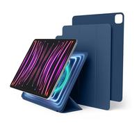 elago Coque Folio Magnétique Compatible avec iPad Pro 12.9" [6/5/4/3ème Gén], Air 13 M3/M2 - Fixée aux Matériaux Métalliques, Compatible avec Apple Pencil et Étui d'elago (Bleu)
