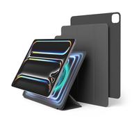 elago Coque Folio Magnétique Compatible avec iPad Pro 13" (M4)- La Partie Arrière Peut être Attachée à des Matériaux Métalliques, Fonctionnalité Wake/Sleep, Compatible avec Apple Pencil 2 (Gris Fónce)