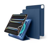elago Coque Folio Magnétique Compatible avec iPad Pro 13" (M4, M5)- La Partie Arrière Peut être Attachée à des Matériaux Métalliques, Fonction Wake/Sleep, Compatible avec Apple Pencil 2 (Bleu)