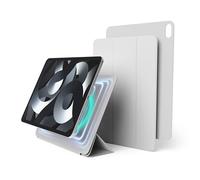 elago Coque Folio Magnétique Compatible avec iPad Air 5ème/4ème Gén, Air 11 (M3, M2), Pro 11 [10.9"] - Fixée aux Matériaux Métalliques, Compatible avec l'étui Apple Pencil d'elago (Gris)
