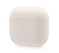 elago Coque Liquid Hybrid Compatible avec AirPods 4 - Coque de Protection, Triple Protection, Chargement sans Fil, Résistant Aux Chocs, Facile à Nettoyer (Stone)