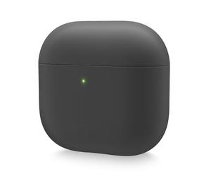 elago Coque Liquid Hybrid Compatible avec AirPods 4 - Coque de Protection, Triple Protection, Chargement sans Fil, Résistant Aux Chocs, Facile à Nettoyer (Noir)