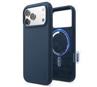 elago Coque Magnetic Ridge Compatible avec iPhone 17 Pro Max Étui 6,9" - Silicone Liquide Premium, Compatible avec MagSafe, Antichoc, Fine et Protectrice (Jean Indigo)