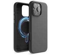elago Coque Magnétique en Silicone Compatible avec iPhone 16 Pro Max Étui 6,9 Pouces Compatible avec Tous Les Accessoires MagSafe - Aimants Intégrés, Silicone à Prise Douce, Antichoc (Noir)