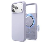 elago Coque Magnétique en Silicone Compatible avec iPhone 17 Pro Max Étui, Compatible avec Tous Les Accessoires MagSafe - Silicone Liquide Premium, Antichoc, Mince (Violet)