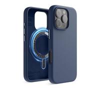 elago Coque Magnétique en Silicone pour iPhone 16 Pro Étui 6,3" | Compatible avec Tous Les Accessoires MagSafe, Aimants Intégrés, Silicone à Prise Douce, Antichoc (Bleu)