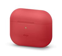 elago Coque Original Compatible avec Apple AirPods Pro - Coque de Protection, Silicone de Haute Qualité [Test d'ajustement] (Rouge)