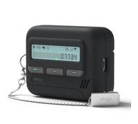 elago Coque Pager Compatible avec AirPods Pro 3 Étui - Sangle de Chaîne Incluse, Résistante aux Chocs, Protection Complète, pour Hommes et Femmes (Noir)