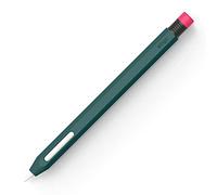elago Étui Classique Compatible avec Apple Pencil 2ème génération - Design Classique - Compatible avec la Charge magnétique et Le Double Tap (Lire Les Instructions d'installation - Vert Nuit)