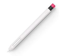 elago Étui Classique Compatible avec Apple Pencil 2e génération - Design Classique - Compatible avec la Charge magnétique et Le Double Tap (Lire Les Instructions d'installation - Blanc)