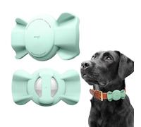 elago Coque Ruban pour Collier pour Animal de Compagnie Compatible avec Apple AirTag, Support Conçu pour Chien et Chat, Harnais à Boucle [Dispositif de Suivi Non Inclus] (Vert Menthe)