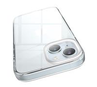 elago Coque Transparente Hybride Compatible avec iPhone 15, Cristalline, Technologie Hybride PC+TPU, Protection Contre Chutes Qualité Militaire Américaine, Jaunissement Réduit (Clair)