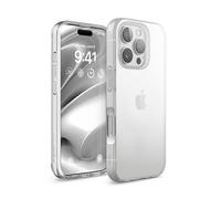 elago Coque Transparente Hybride Compatible avec iPhone 16 Pro Étui 6,3" - Technologie Hybride PC + TPU, Pare-Chocs Antichoc, Protection de Caméra Élevée, Durable Résistant Aux Rayures (Clair)