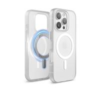 elago Coque Transparente Hybride Magnétique Compatible avec iPhone 16 Pro Étui 6,3"-Compatible avec MagSafe, Technologie Hybride PC + TPU, Pare-Chocs Antichoc, Protection de Caméra Élevée (Clair Mat)