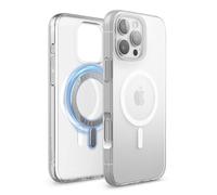 elago Coque Transparente Hybride Magnétique Compatible avec iPhone 16 Pro Max Étui 6,9"-Compatible avec MagSafe, Technologie Hybride PC + TPU, Pare-Chocs Antichoc, Protection de Caméra Élevée (Clair)
