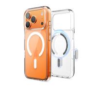 elago Coque Transparente Hybride Magnétique Compatible avec iPhone 17 Pro Étui 6,3" - Compatible avec MagSafe, Technologie Hybride PC + TPU, Housse de Protection Antichoc, Mince (Clair)